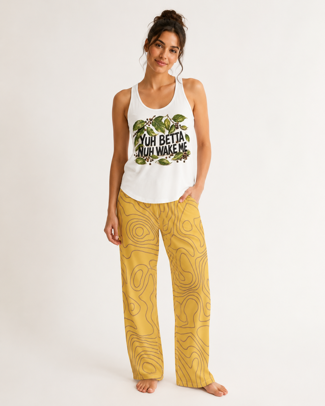Yuh Betta Nuh Wake Me™ Women’s Lounge Set