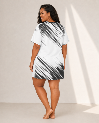 Kateeg Collection | Let Sleeping Mom Lie™ Cotton T-Shirt Dress Sleepwear