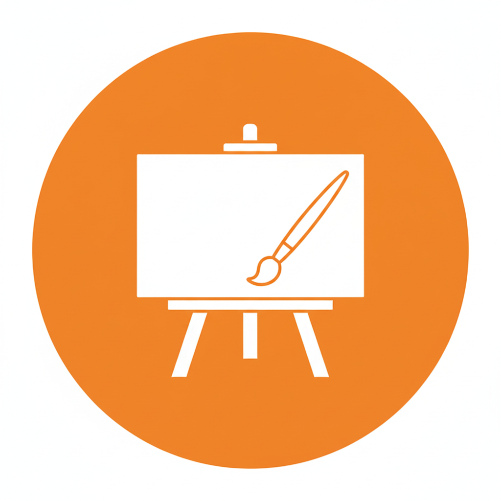 change background to an orange circle